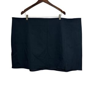 Old Navy Womens Size 4X Black Pull On Pixie Mini Skirt NWT